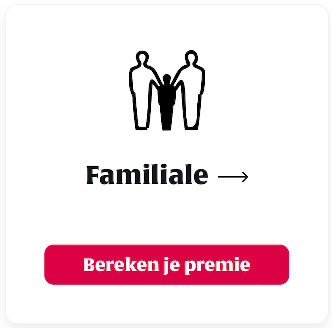 prijs familiale verzekering BA privéleven BA GEZIN