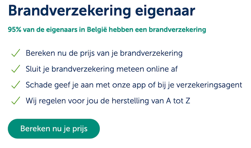 brandverzekering woningverzekering