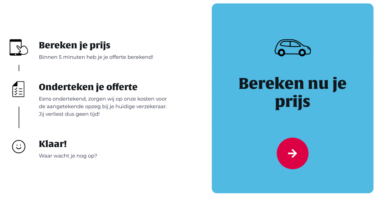autoverzekering prijs offerte verzekering auto