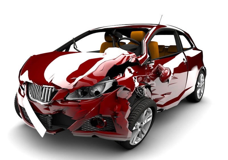 totaal verlies auto voertuig perte totale ongeval wagen 